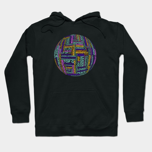 Miracle Affirmations Hoodie by Super Sacred Miracle Shirts